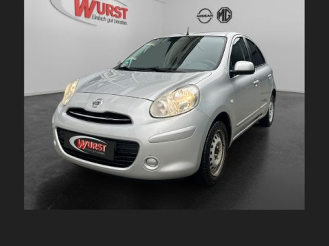 Automodell: Micra in der Farbe silber