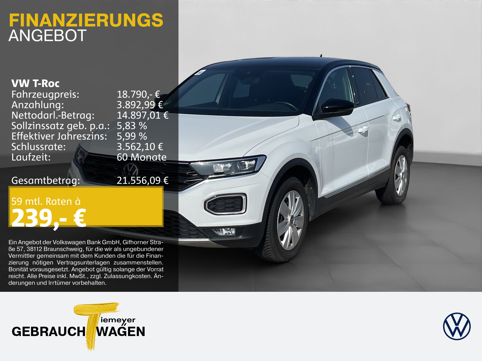 Volkswagen T-Roc 2.0 TDI