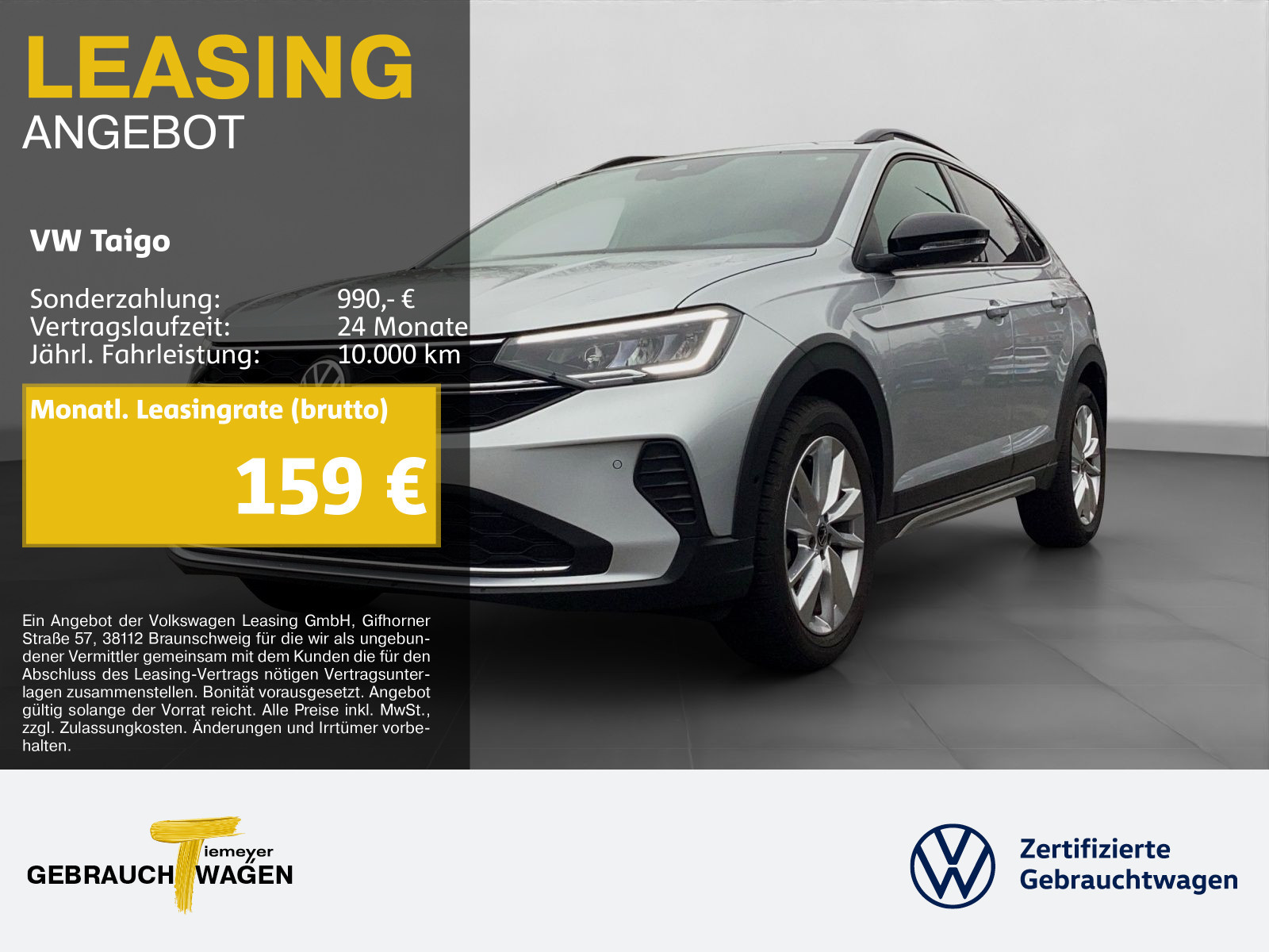 Volkswagen Taigo 1.0 TSI