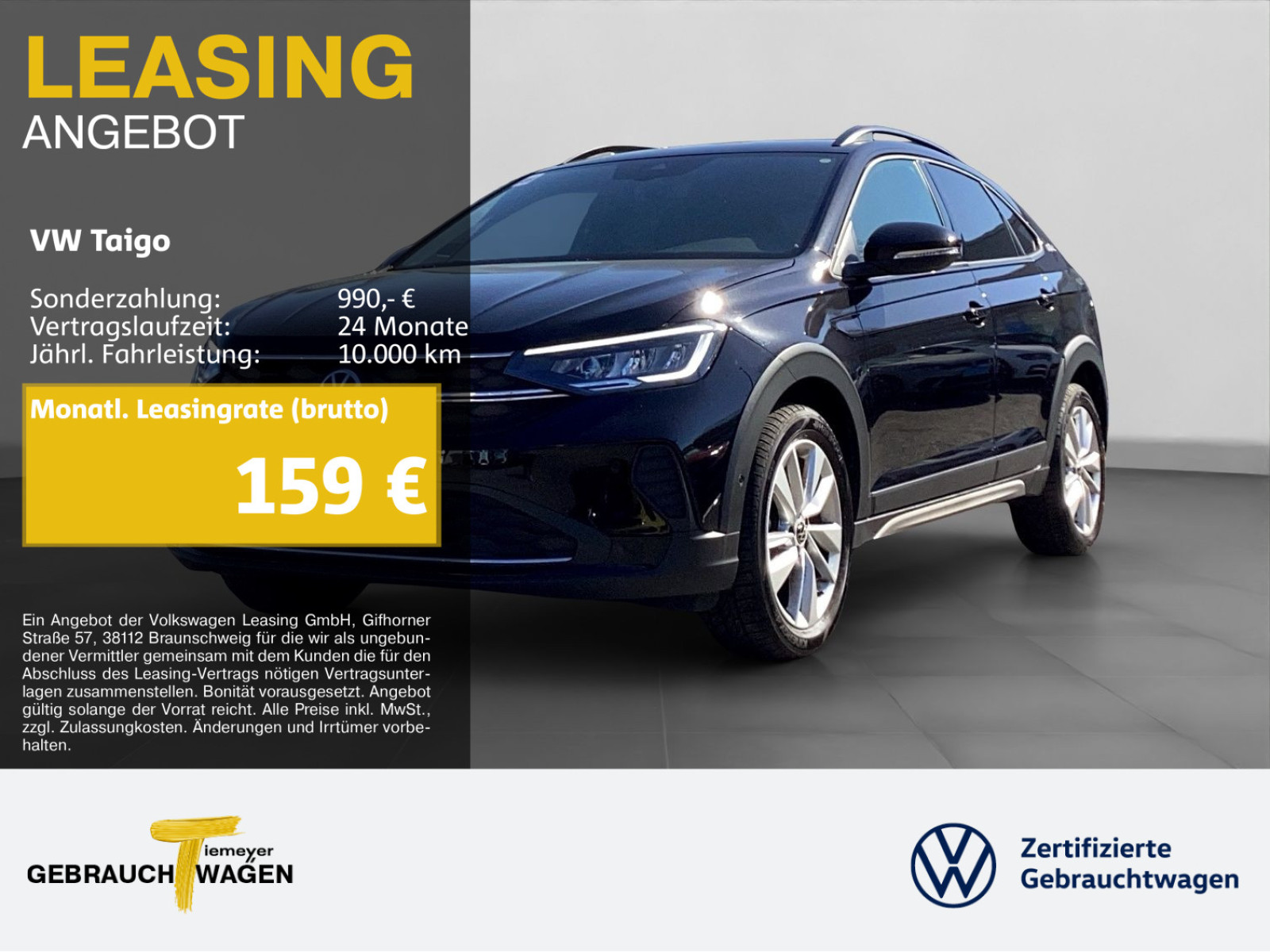 Volkswagen Taigo 1.0 TSI