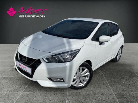 Automodell: Micra in der Farbe weiß