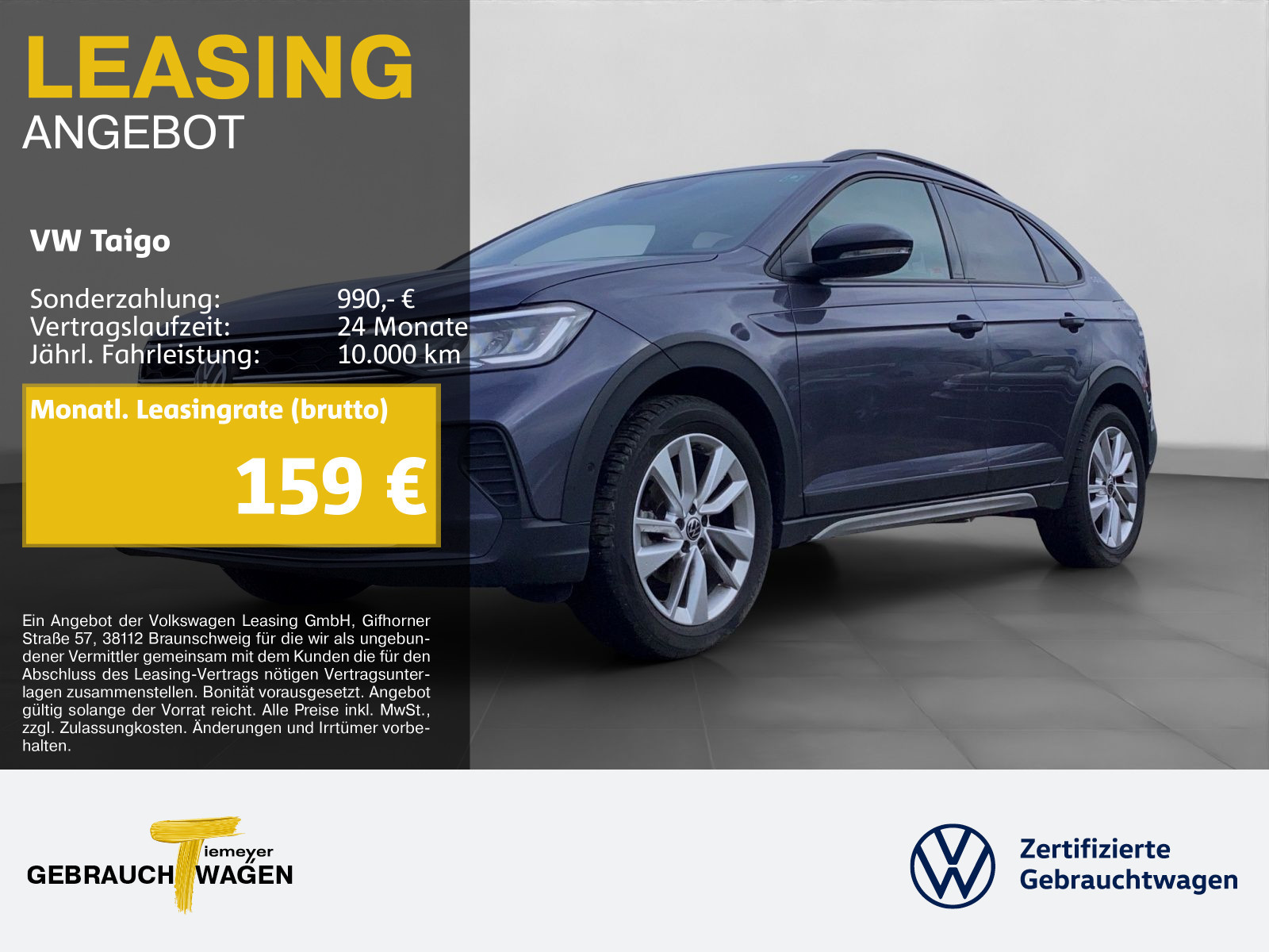 Volkswagen Taigo 1.0 TSI