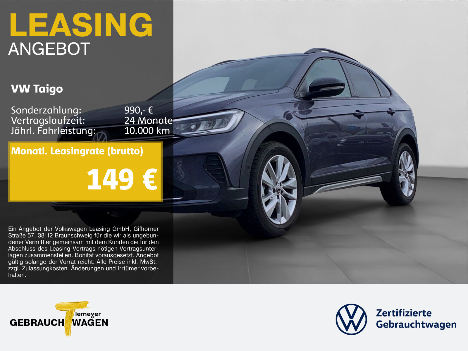 Volkswagen Taigo 1.0 TSI