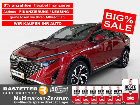 Automodell: Qashqai in der Farbe rot