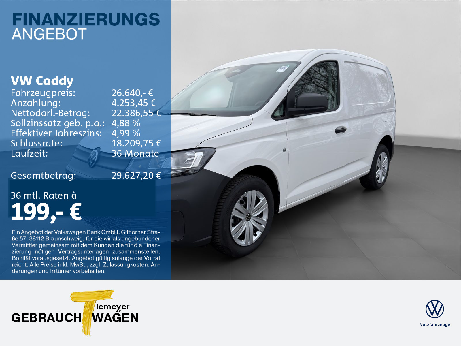 Volkswagen Caddy Cargo 2.0