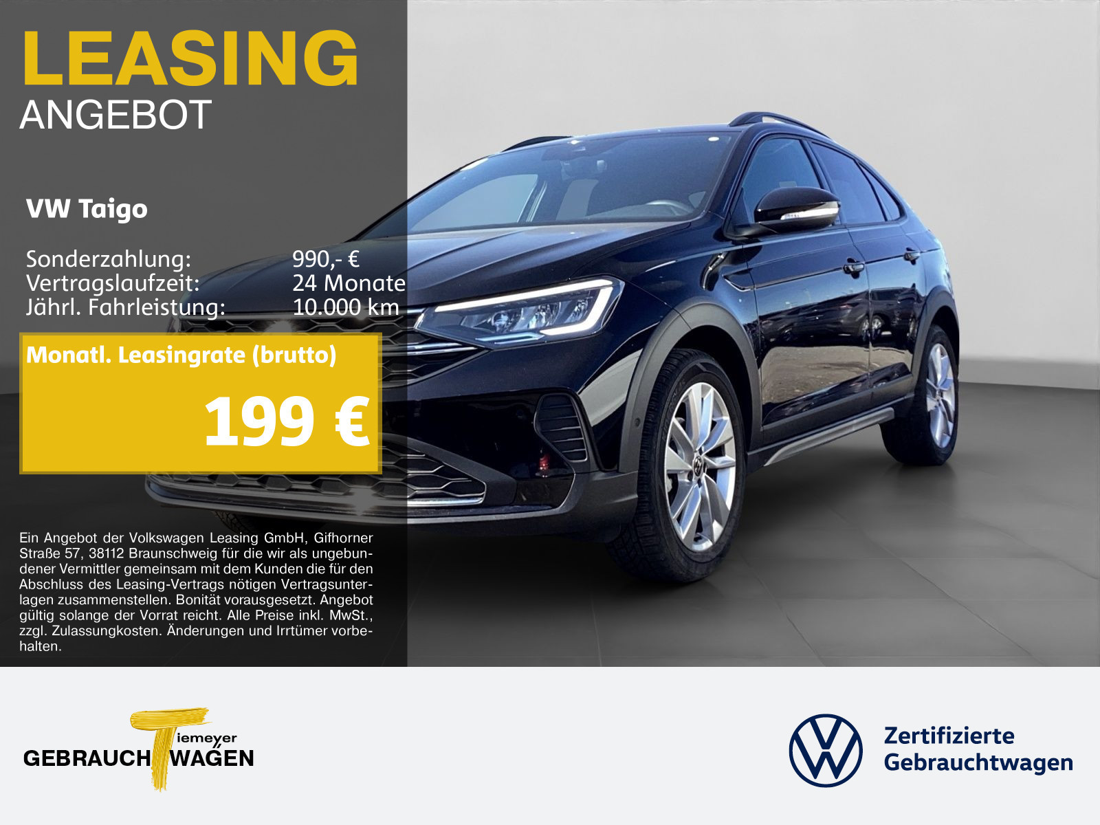 Volkswagen Taigo 1.0 TSI