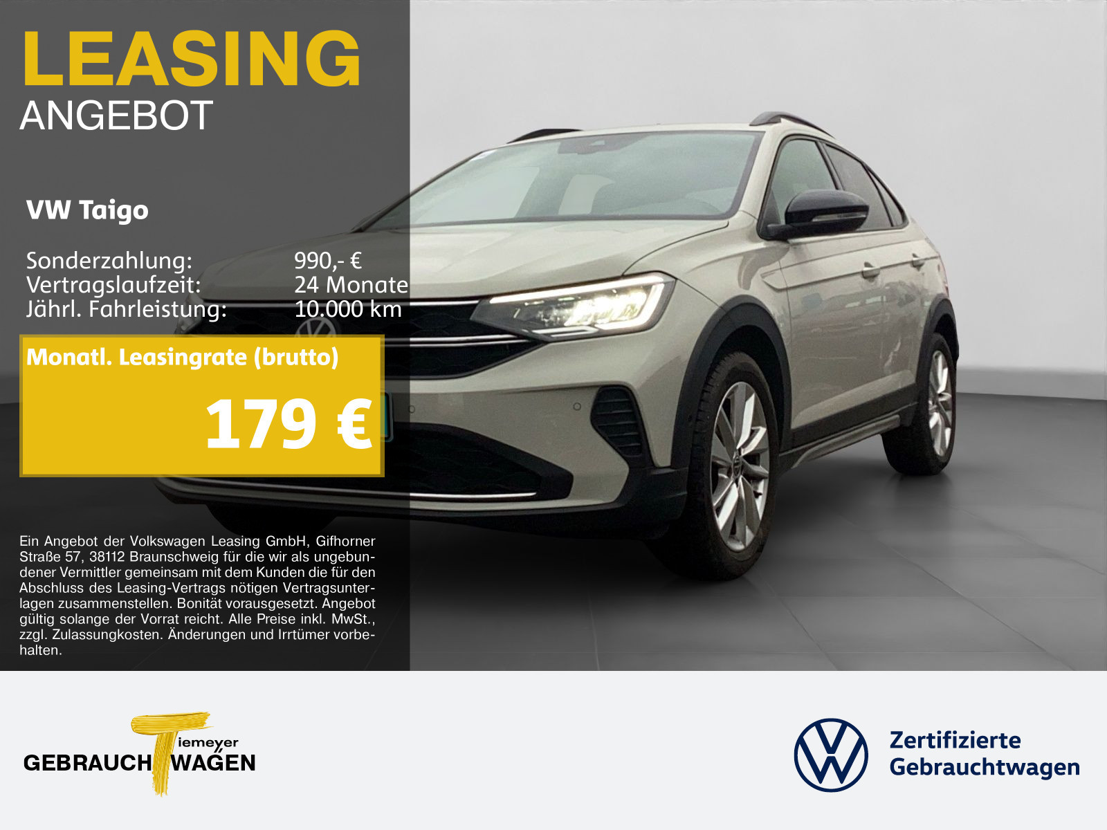 Volkswagen Taigo 1.0 TSI