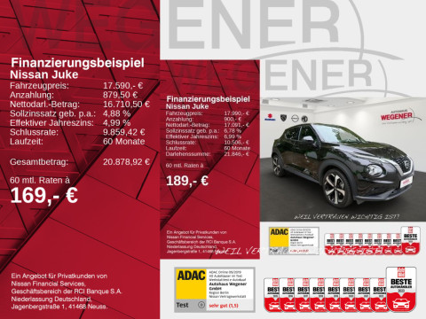 Ansicht 2 - Gebrauchtwagen Fahrzeug, Modell Juke der Marke Nissan von Verkäufer Autohaus Wegener Berlin GmbH - Filiale Spandau