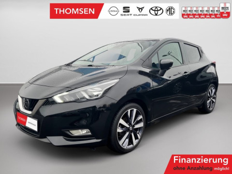 Automodell: Micra in der Farbe schwarz