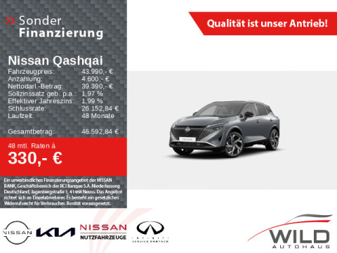 Ansicht 1 - Neuwagen Fahrzeug, Modell Qashqai der Marke Nissan von Verkäufer Autohaus Wild GmbH