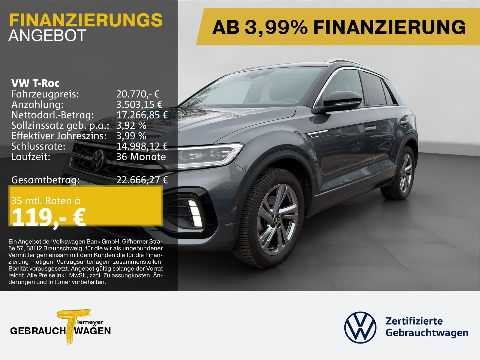 Volkswagen T-Roc 1.0 TSI