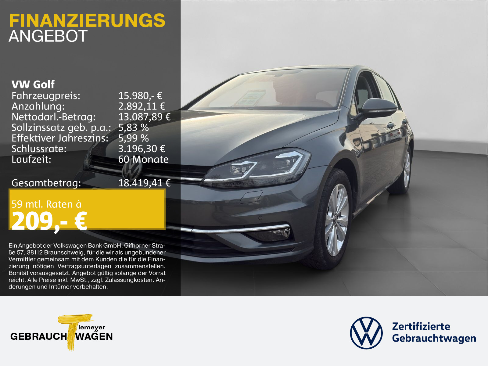 Volkswagen Golf 1.5 TSI