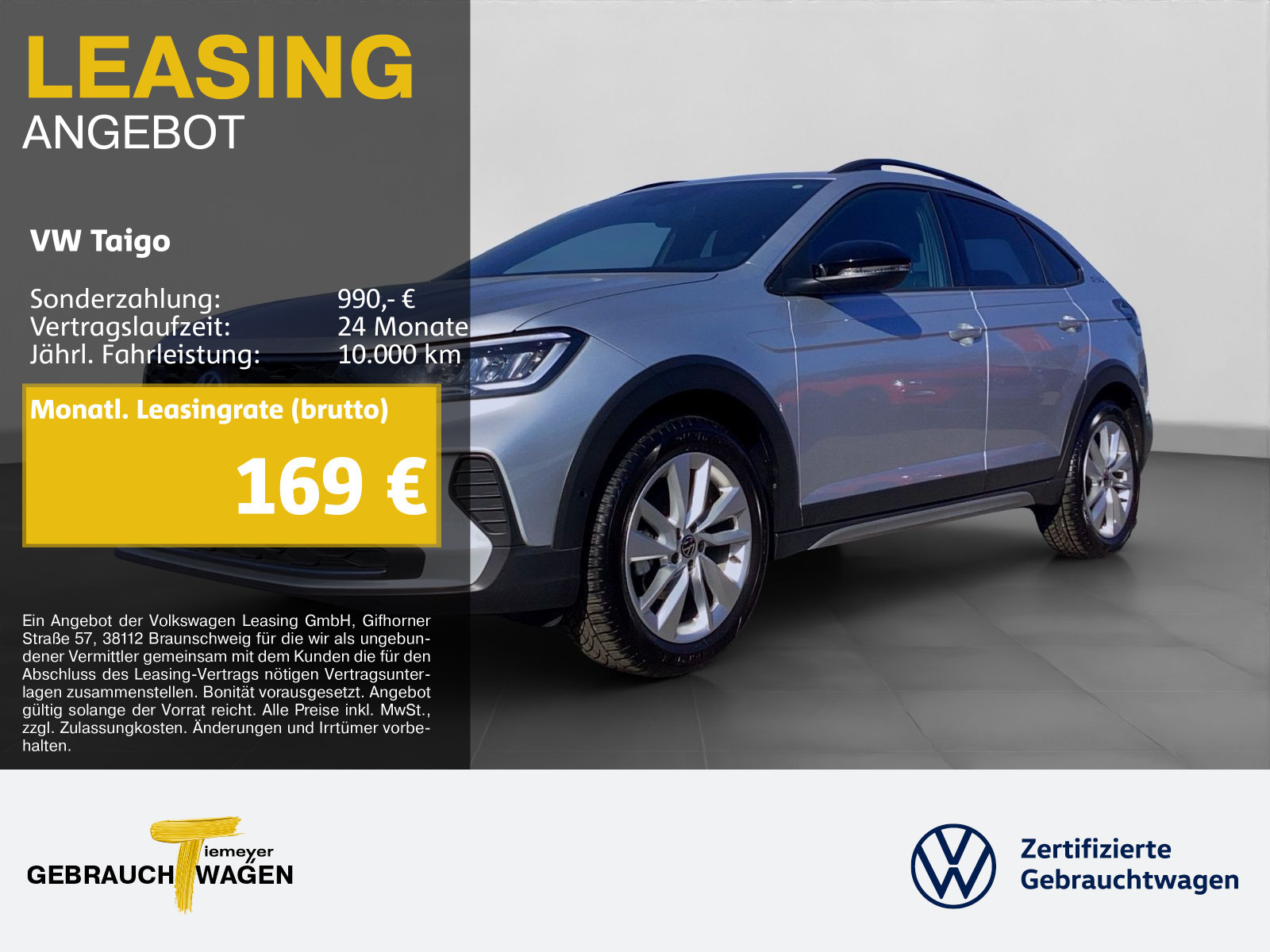 Volkswagen Taigo 1.0 TSI