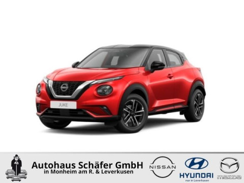 Automodell: Juke in der Farbe rot
