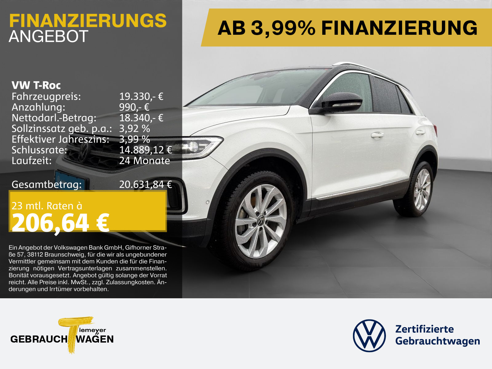 Volkswagen T-Roc 1.0 TSI