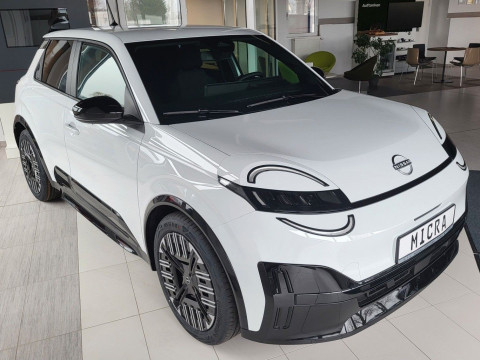 Automodell: Micra in der Farbe weiß