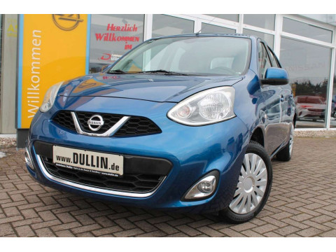 Automodell: Micra in der Farbe blau