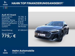 Fahrzeugbild eines Audi A5 Avant in grau.