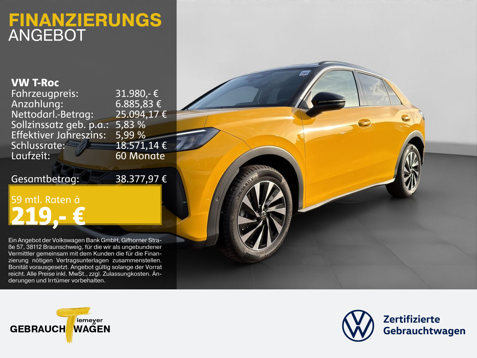 Volkswagen T-Roc 1.5 eTSI