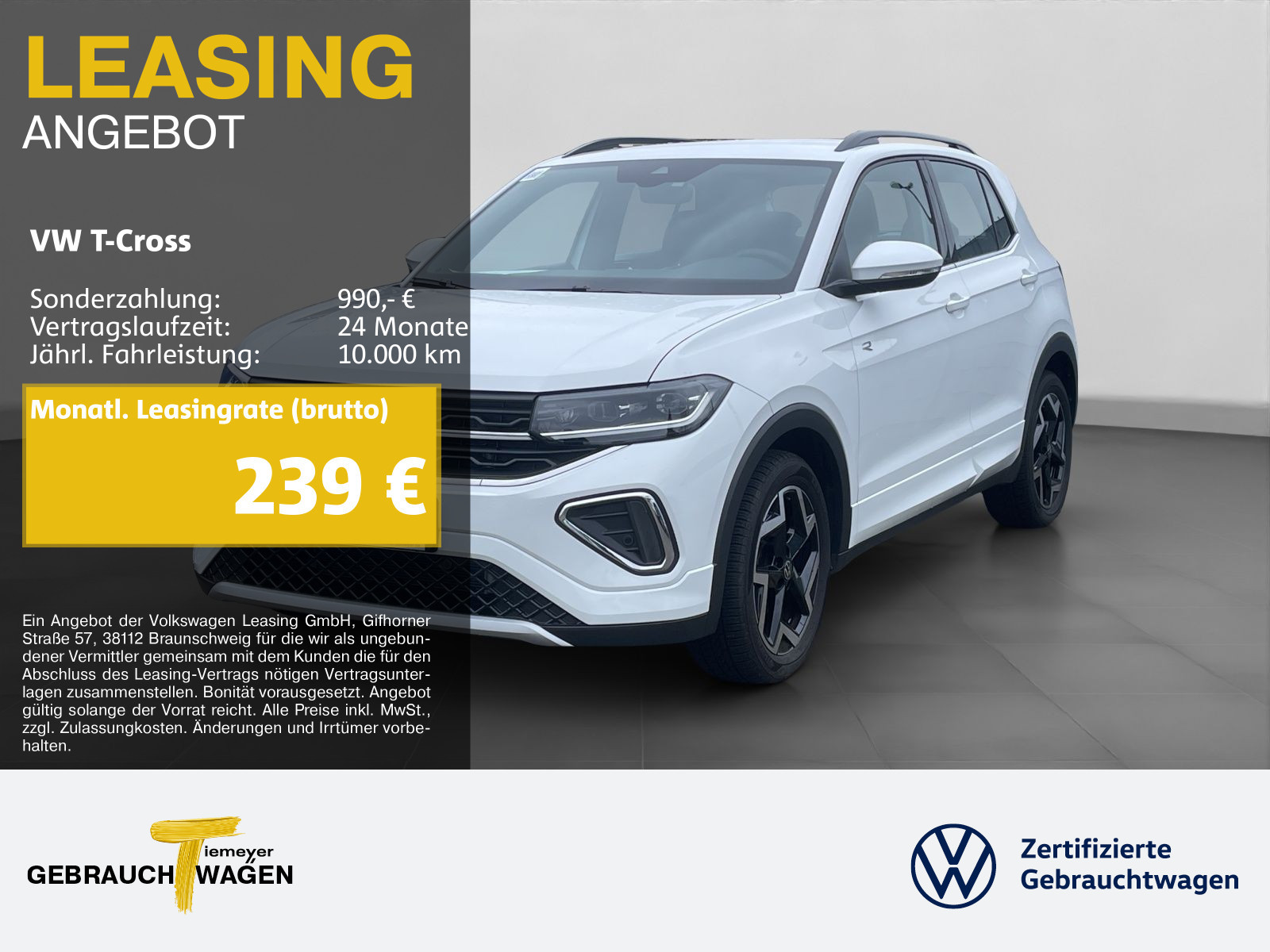 Volkswagen T-Cross 1.0 TSI