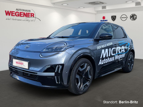 Automodell: Micra in der Farbe silber