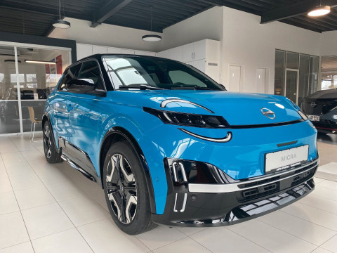 Automodell: Micra in der Farbe blau