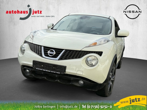 Automodell: Juke in der Farbe weiß