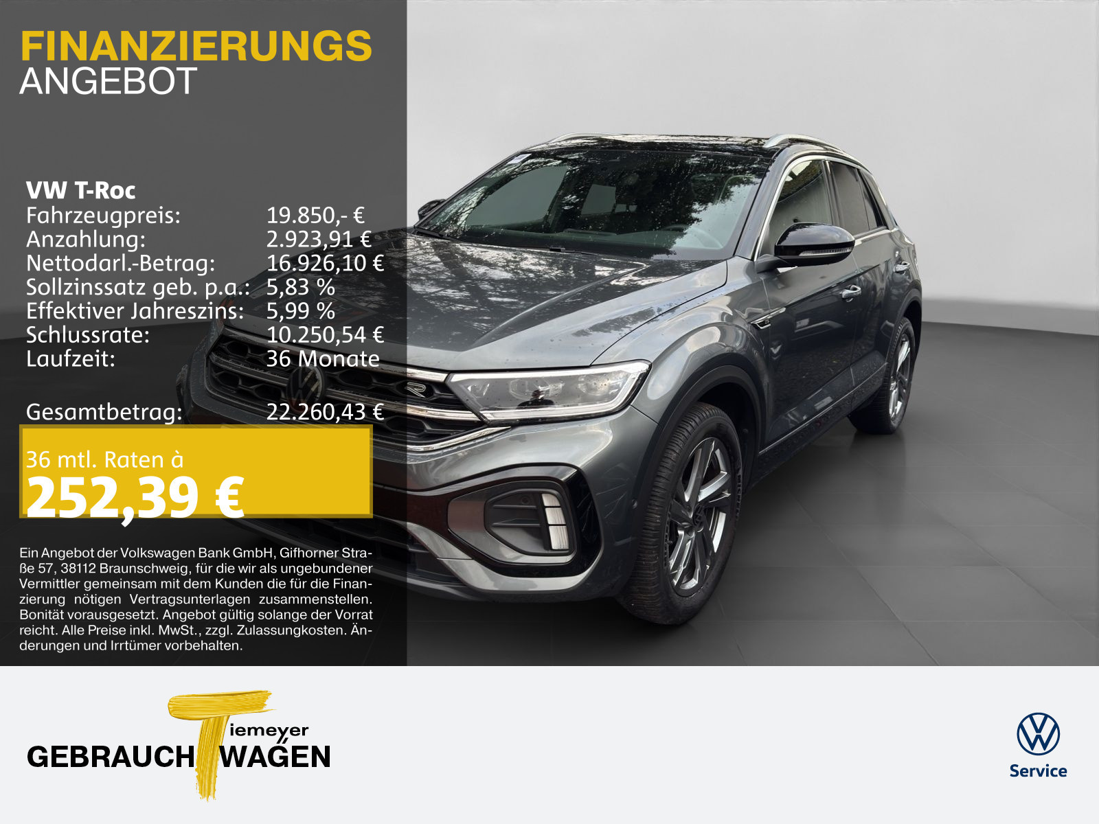 Volkswagen T-Roc 1.0 TSI
