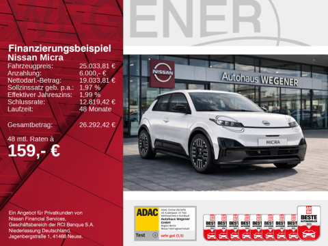 Ansicht 2 - Neuwagen Fahrzeug, Modell Micra der Marke Nissan von Verkäufer Autohaus Wegener Berlin GmbH - Filiale Spandau