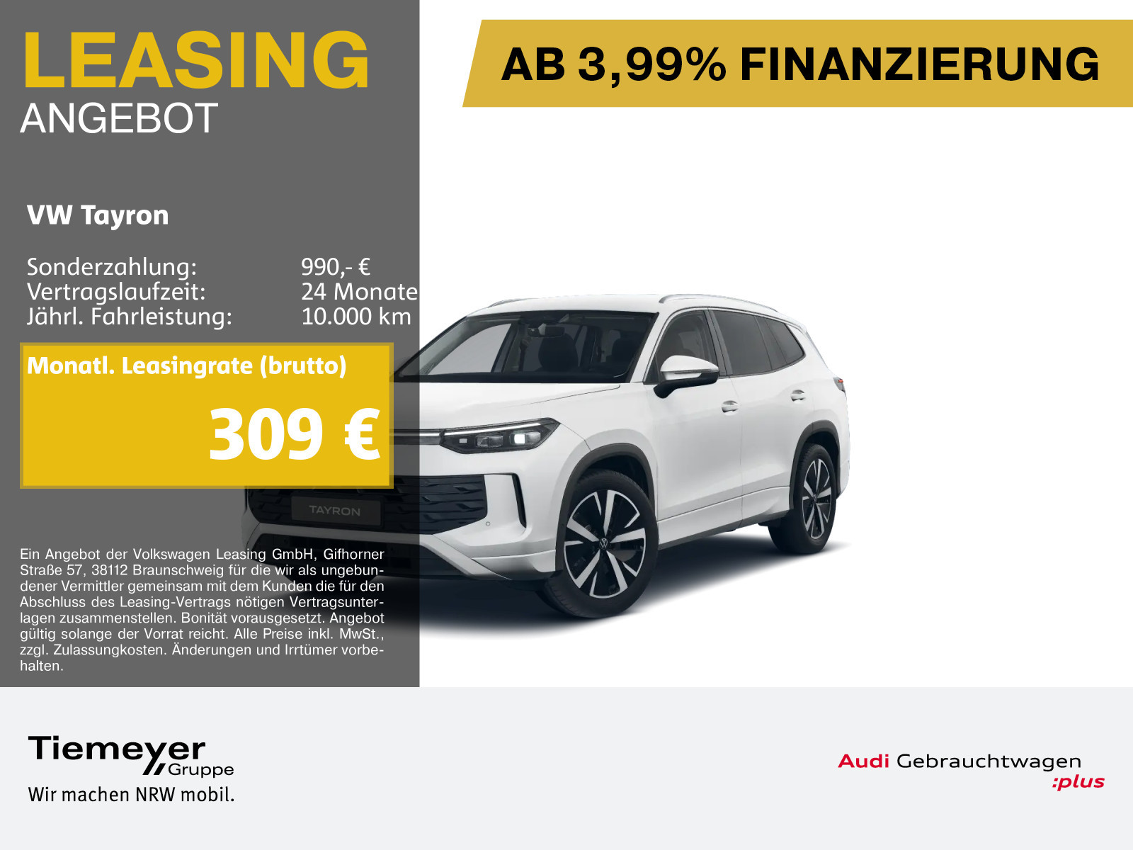 Volkswagen Tayron 1.5 TSI