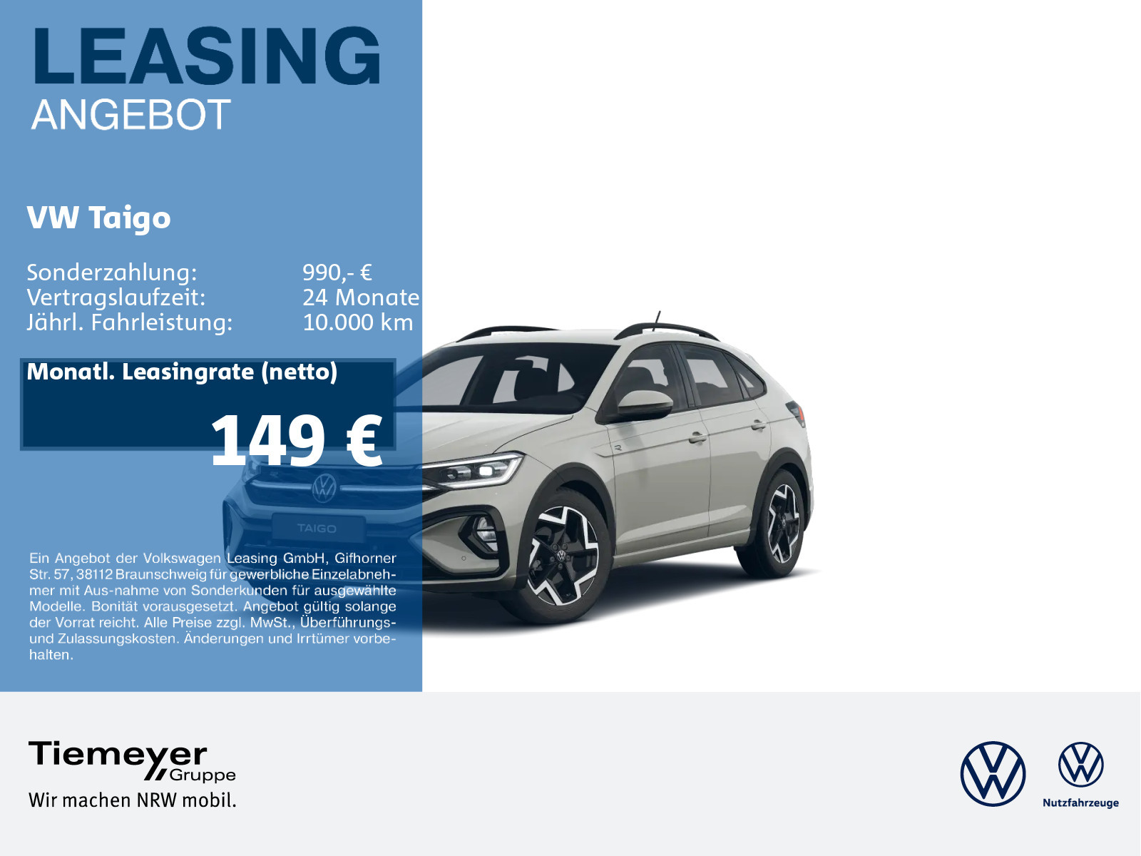 Volkswagen Taigo 1.0 TSI