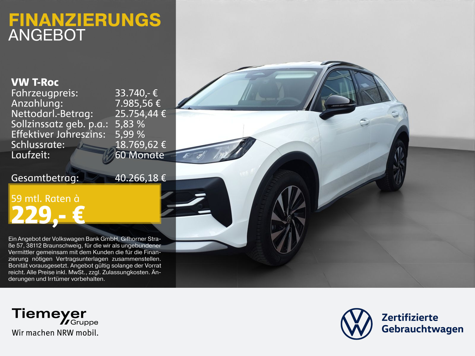 Volkswagen T-Roc 1.5 eTSI