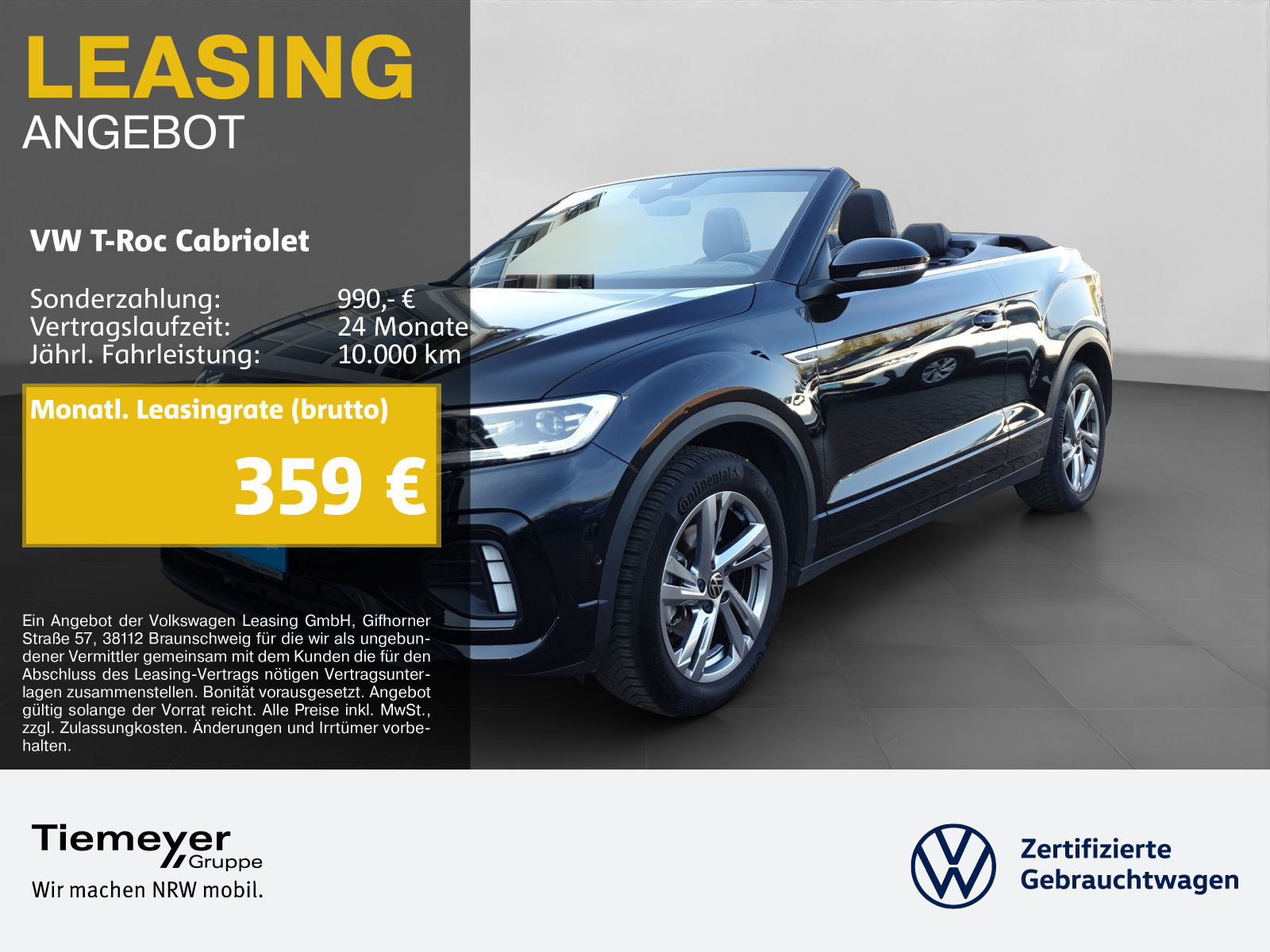 Volkswagen T-Roc Cabriolet 1.5