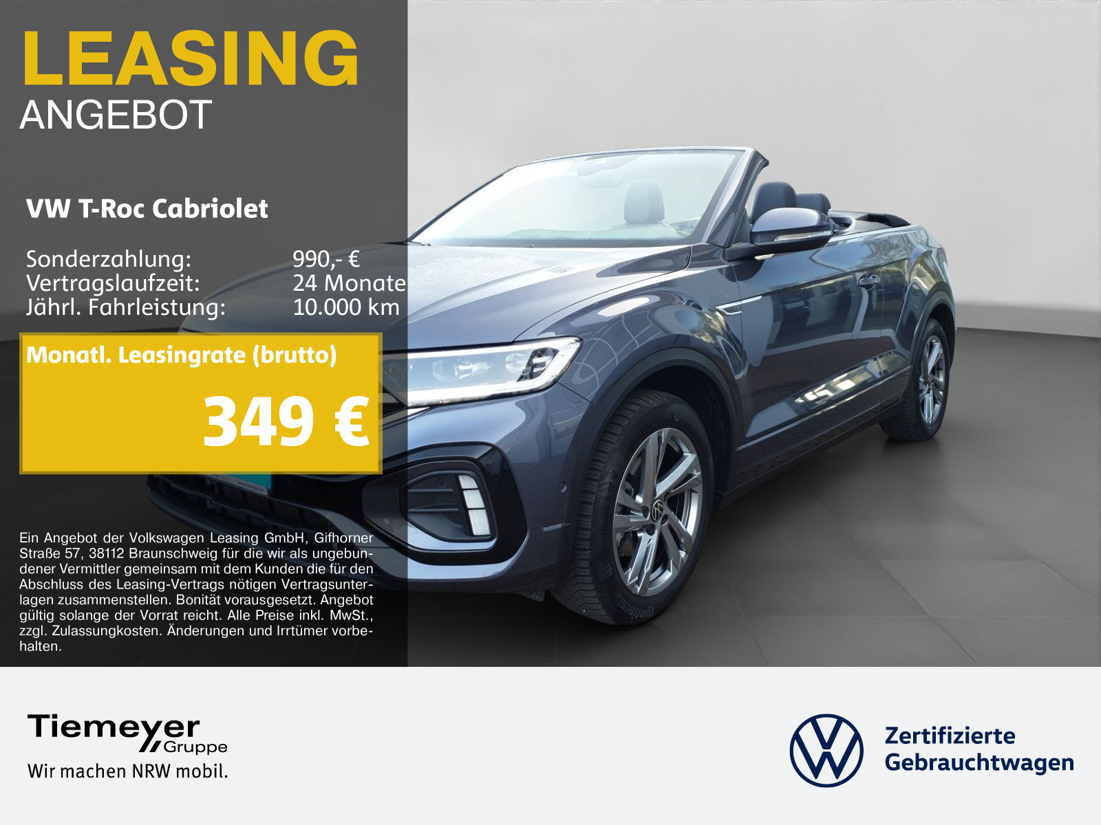 Volkswagen T-Roc Cabriolet 1.5
