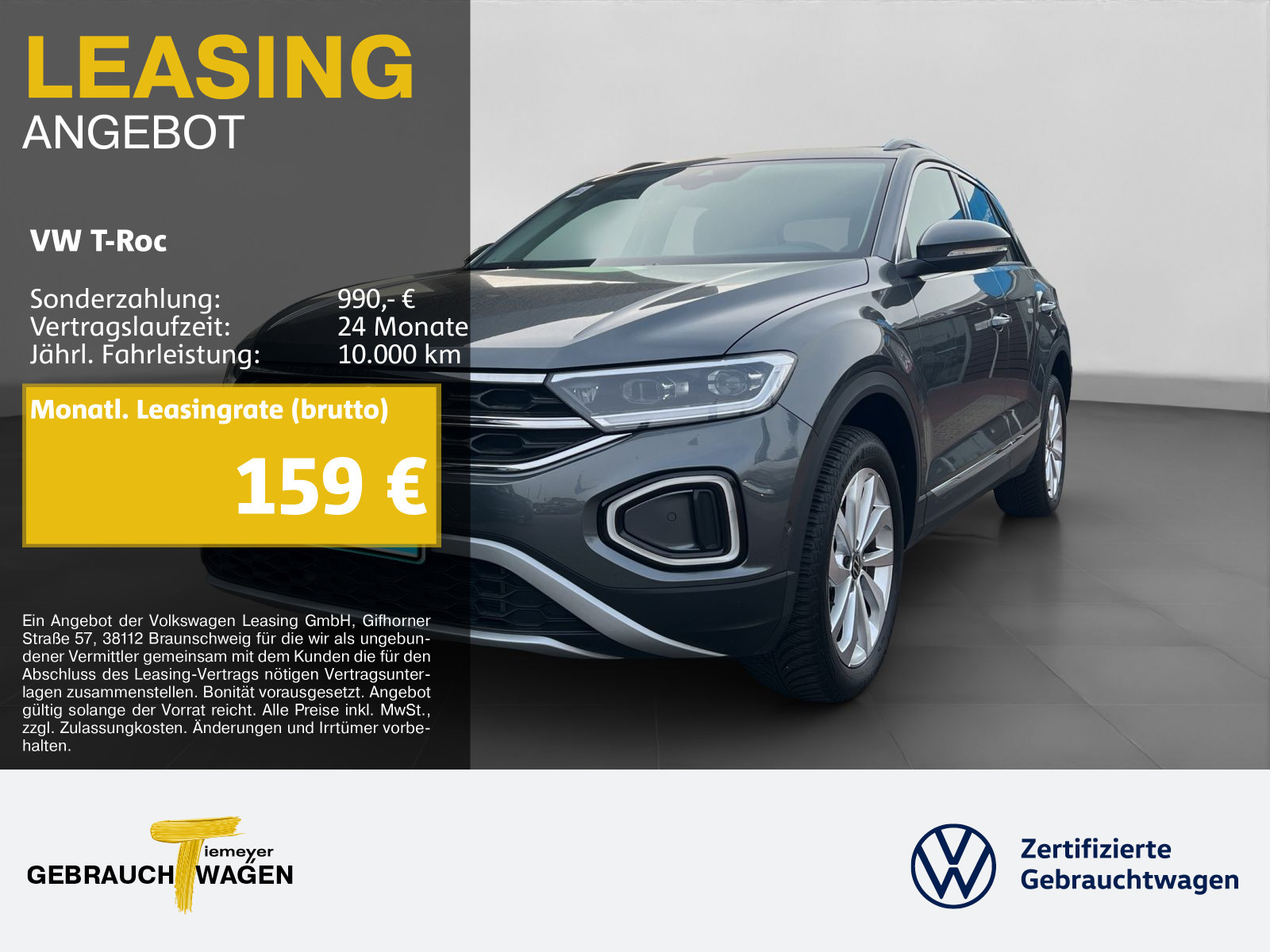 Volkswagen T-Roc 1.0 TSI