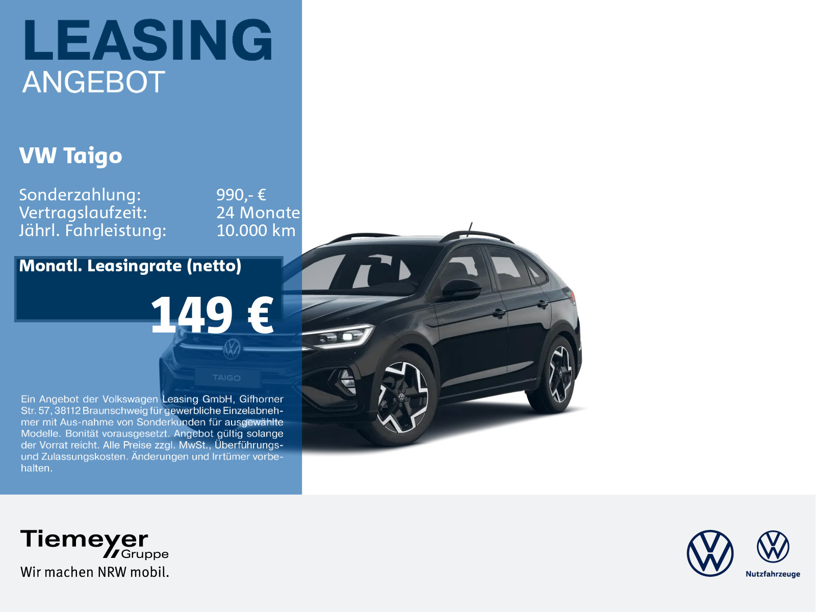 Volkswagen Taigo 1.0 TSI