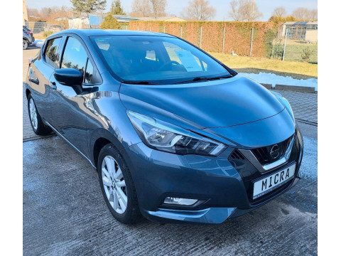 Automodell: Micra in der Farbe grau