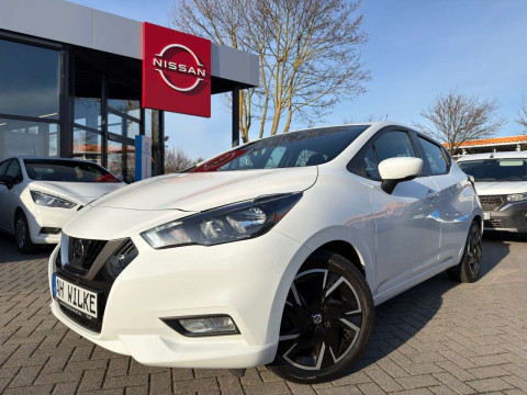 Automodell: Micra in der Farbe weiß