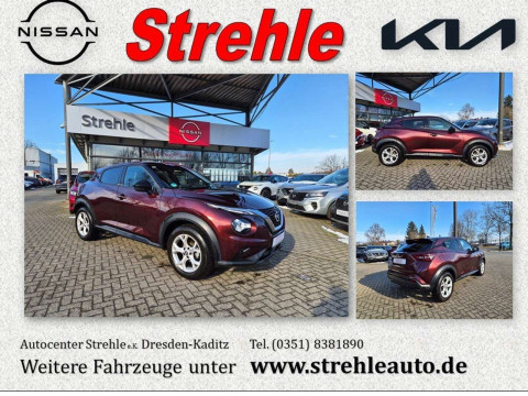Automodell: Juke in der Farbe rot