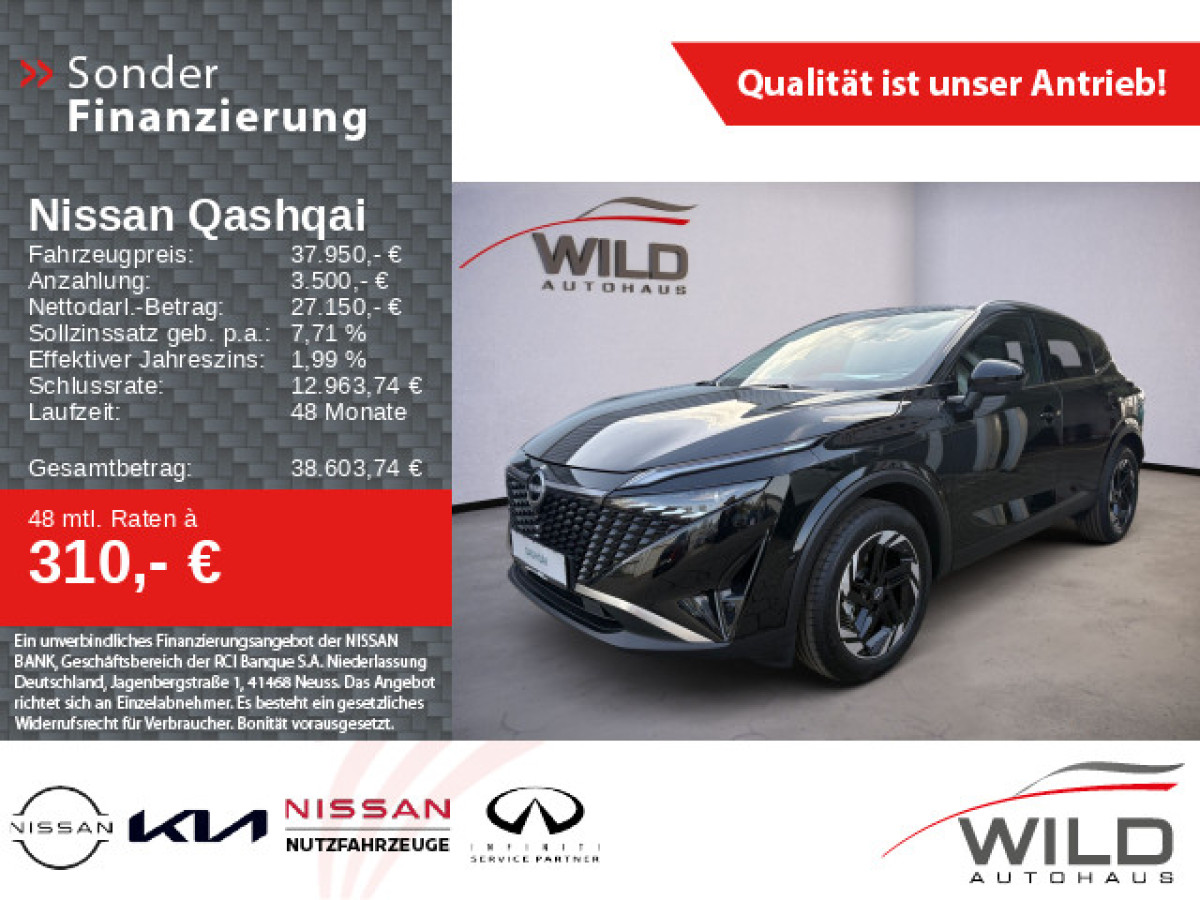 Ansicht 1 - Neuwagen Fahrzeug, Modell Qashqai der Marke Nissan von Verkäufer Autohaus Wild GmbH
