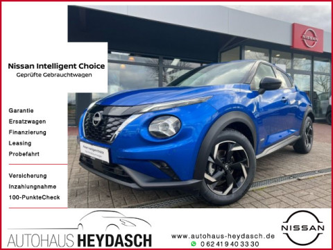 Automodell: Juke in der Farbe blau