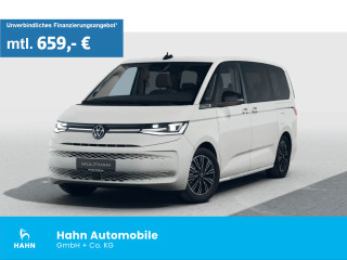 Fahrzeugbild eines Volkswagen T7 Multivan in weiß.