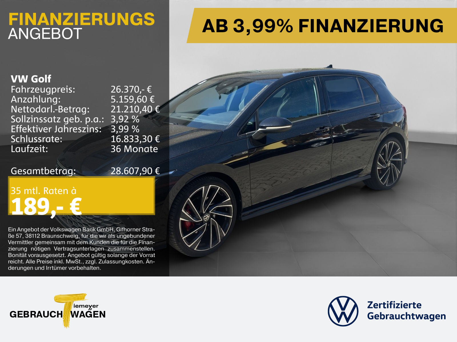 Volkswagen Golf 2.0 TDI Volkswagen Golf 2.0 TDI