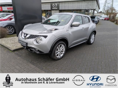 Automodell: Juke in der Farbe silber
