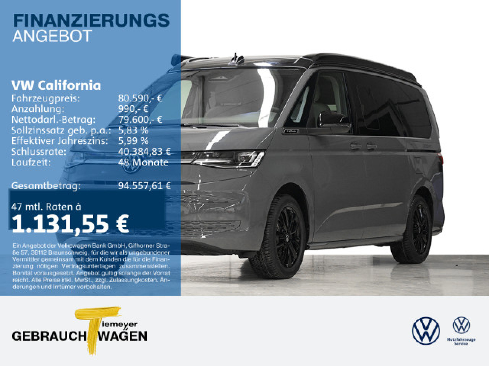 Volkswagen T7 California 2.0