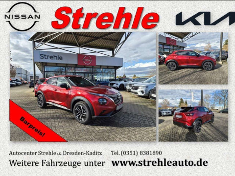 Automodell: Juke in der Farbe rot