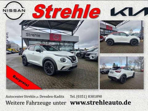 Automodell: Juke in der Farbe weiß