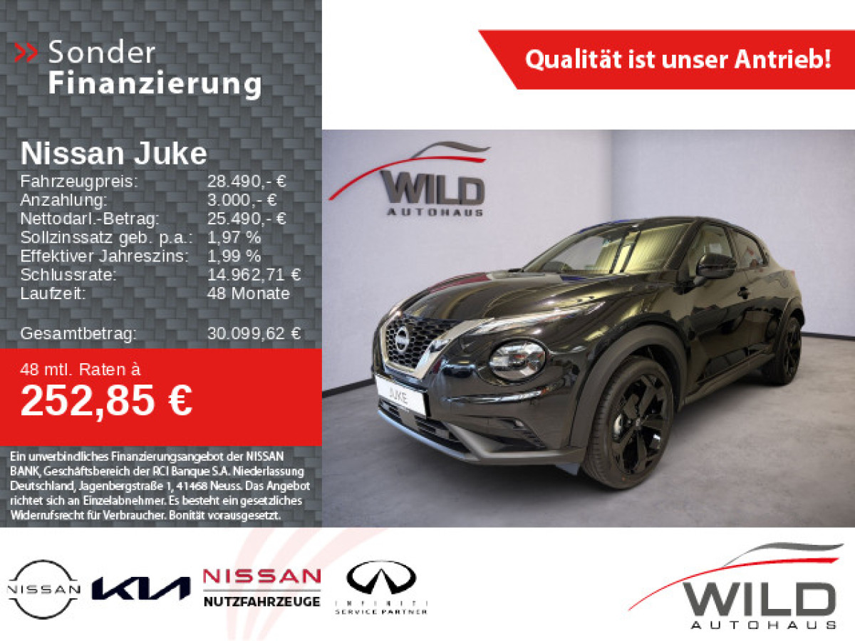 Ansicht 1 - Neuwagen Fahrzeug, Modell Juke der Marke Nissan von Verkäufer Autohaus Wild GmbH