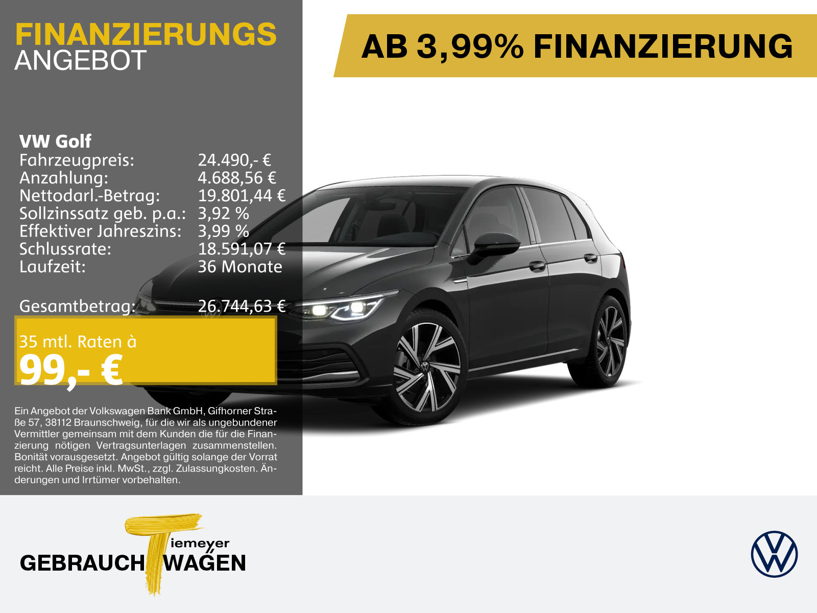 Volkswagen Golf 1.5 eTSI