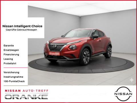 Automodell: Juke in der Farbe rot